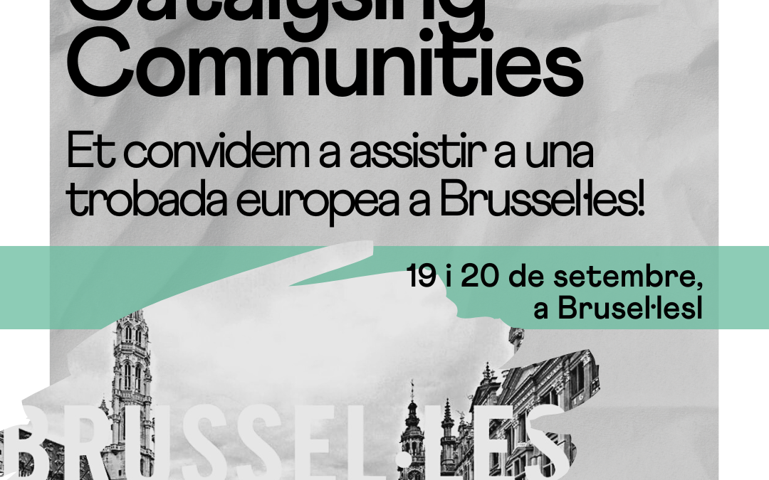 Catalitzadores comunitàries a Brussel·les!